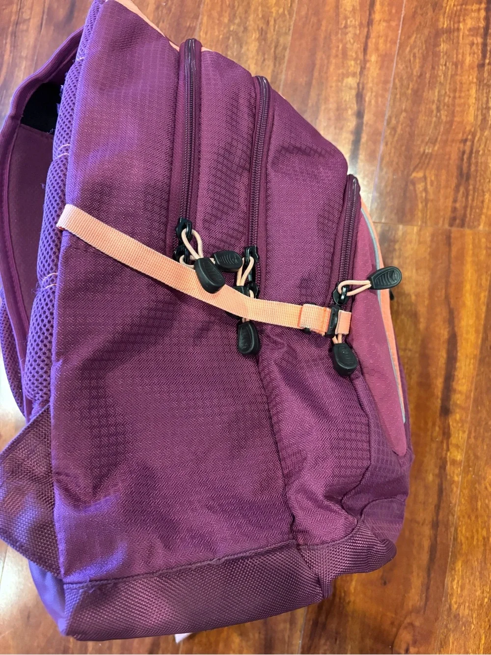 High Sierra Kids Backpack Purple with Pink Accents